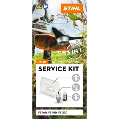 Kit de servicio STIHL número 20 para desbrozadoras FS 160 - FS 180 - FS 220 | Newgardenstore.eu