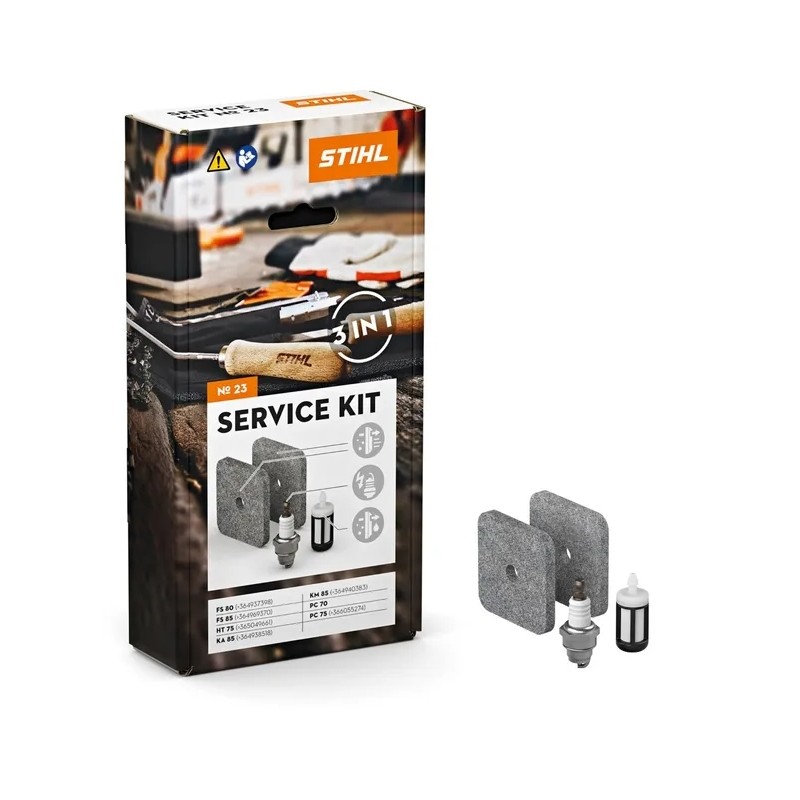 Kit d'entretien STIHL numéro 23 pour les débroussailleuses FS80 - FS85 - HT75 - FR85 - FS75