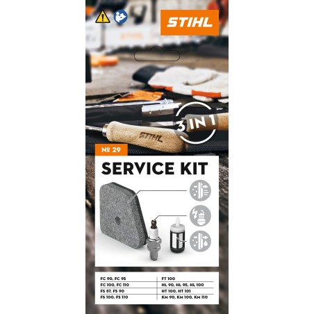 Service kit numero 29 STIHL per decespugliatore FC90 FC95 FC100 FC110 | Newgardenstore.eu