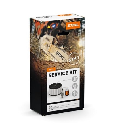 Kit d'entretien STIHL numéro 12 pour les tronçonneuses MS 241 - MS 362 - MS 400 | Newgardenstore.eu