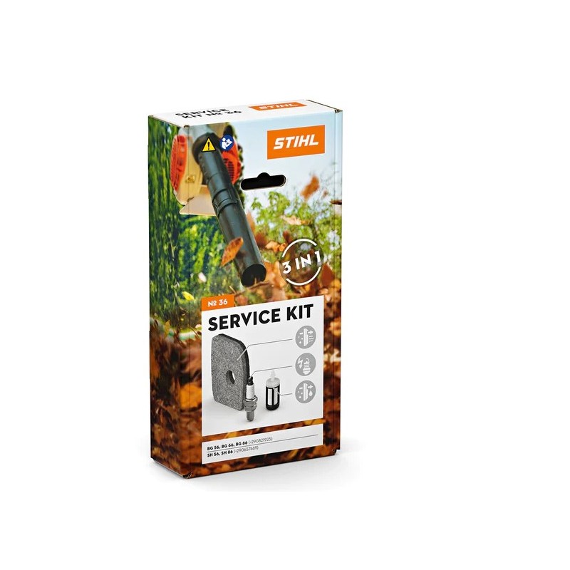 Kit de mantenimiento número 36 STIHL para sopladores BG 56 - BG 66 - BG 86