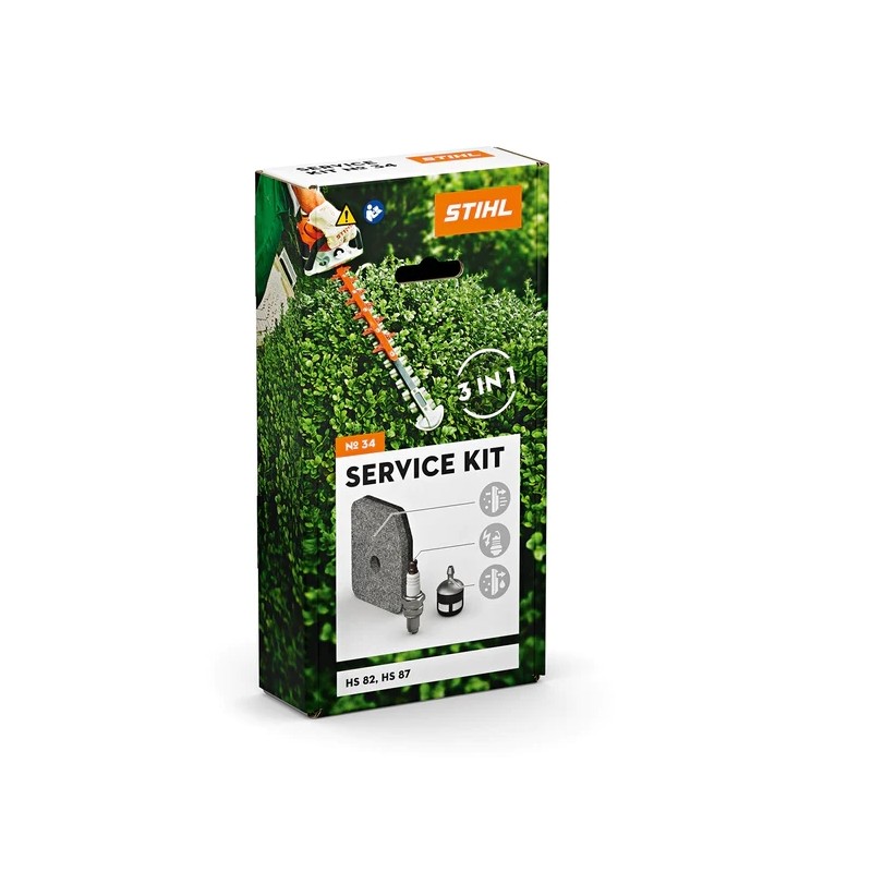 Kit d'entretien STIHL numéro 34 pour le taille-haie HS 82