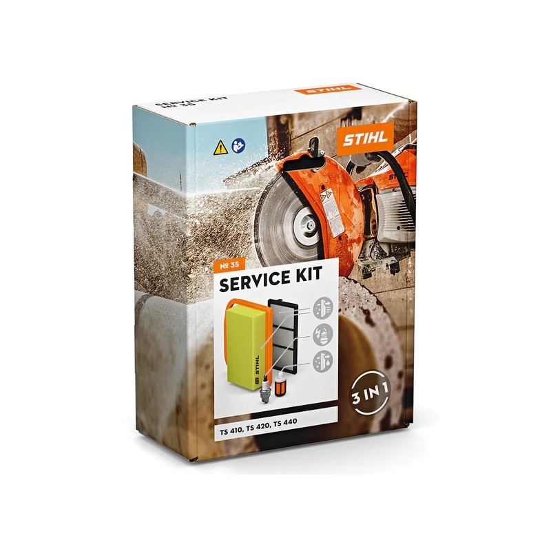 Kit d'entretien STIHL numéro 35 pour les tronçonneuses TS 410 - TS 420 - TS 440