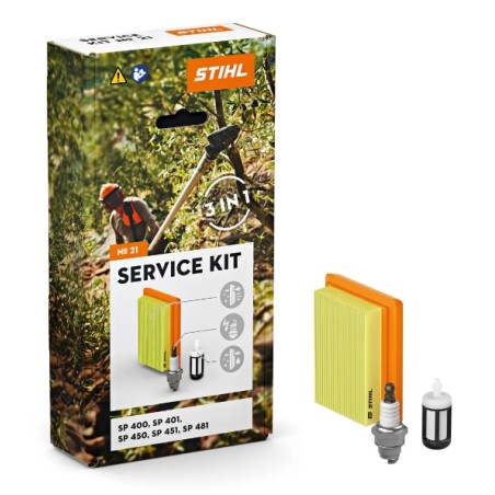 Kit d'entretien numéro 21 STIHL pour le secoueur SP 400 - SP 401 - SP 450 - SP 451 | Newgardenstore.eu