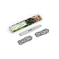 Kit de corte número 2 STIHL 2 cadenas con barra para motosierras MS 170 - MS 171 | Newgardenstore.eu