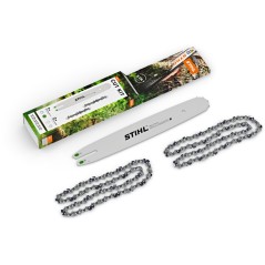 Kit de corte número 4 STIHL 2 cadenas con barra para motosierras MS 180 - MS 211 - MS 181