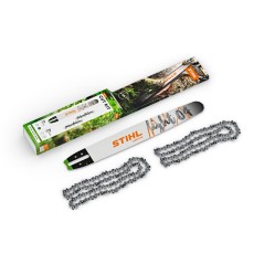 Kit de coupe numéro 10 STIHL 2 chaînes avec guide pour tronçonneuses MS261 - MS271 - MSA300