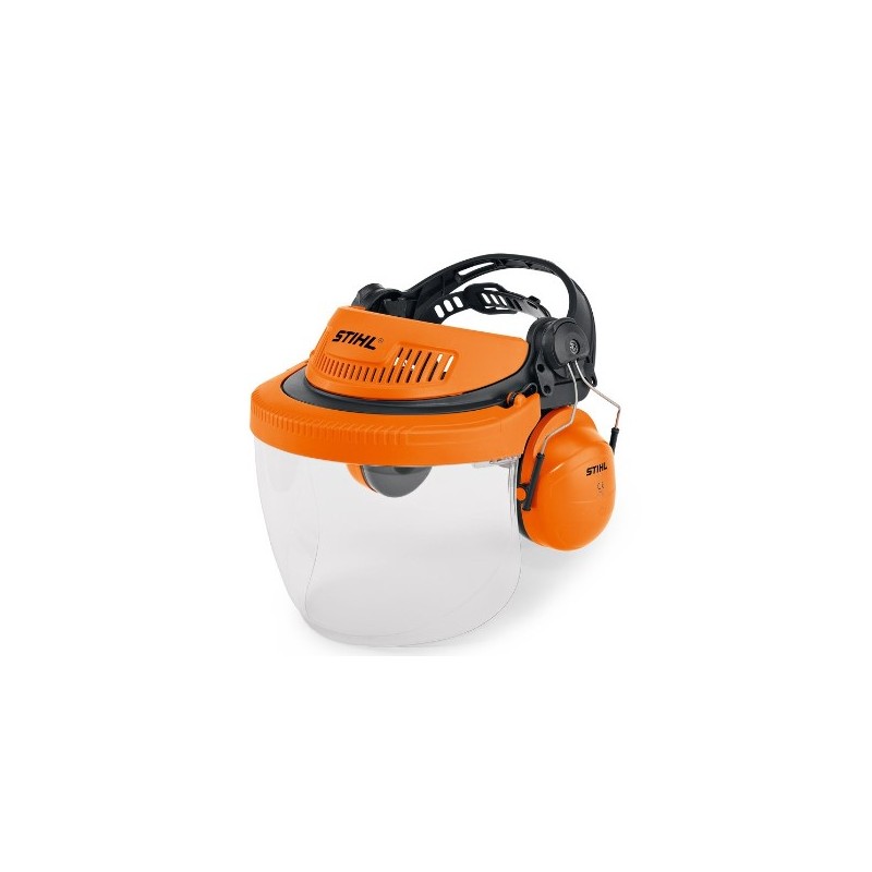 ORIGINAL STIHL face and ear protection with polycarbonate visor advance