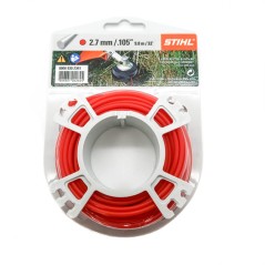 Bobina filo tondo colore rosso STIHL diametro 2.7 mm per decespugliatore | Newgardenstore.eu