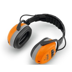Hearing protection earplugs with smartphone dynamic sound connection STIHL