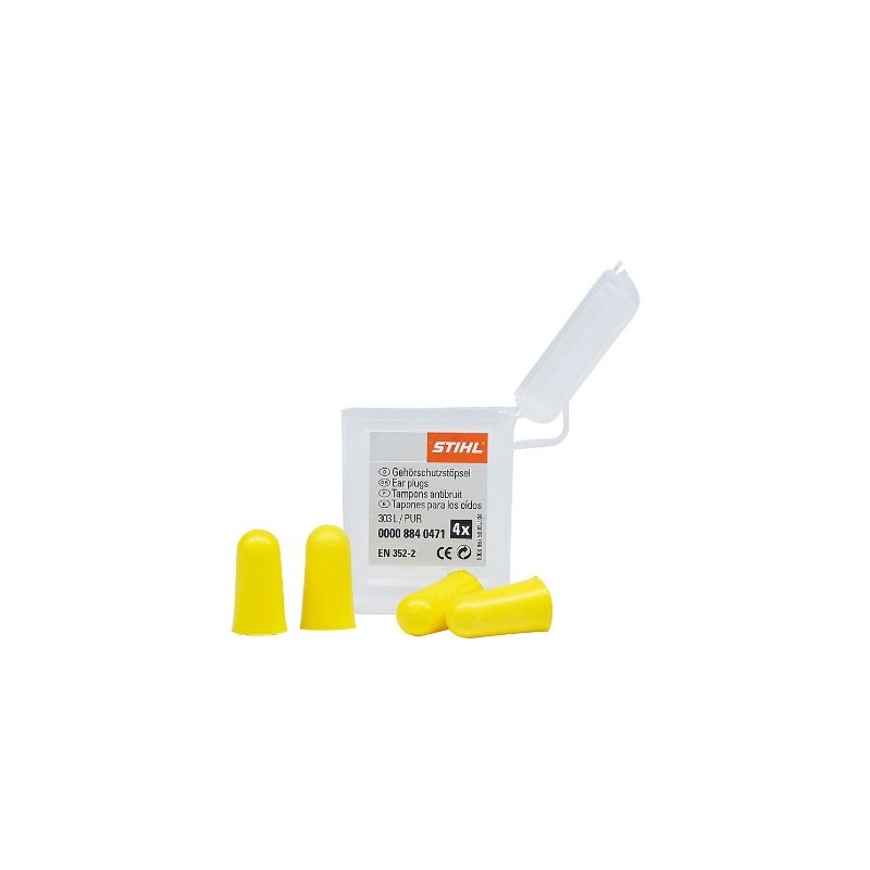 ORIGINAL STIHL polyurethane foam earplugs for hearing protection