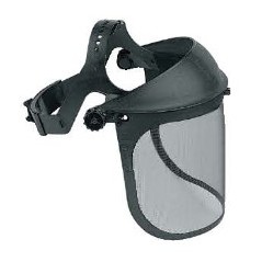 Super-professional ergonomic visor for maximum OLEOMAC safety