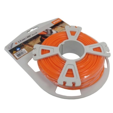 STIHL orange-coloured pentagonal wire reel, diameter 2.4 mm brushcutter | Newgardenstore.eu