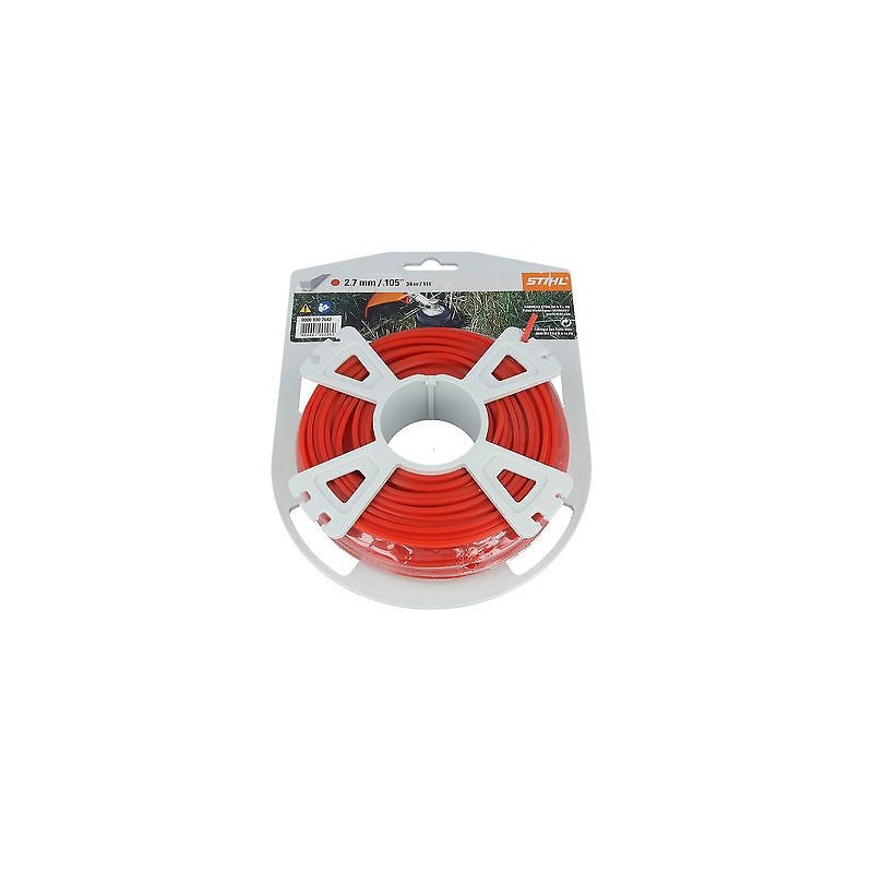 STIHL rote Fünfeck-Drahtspule Durchmesser 2,7 mm Freischneider