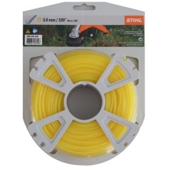 Carretel de alambre pentagonal amarillo STIHL desbrozadora de 3,0 mm de diámetro