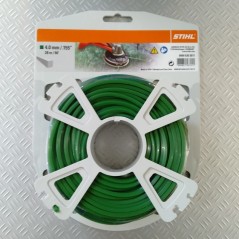 Bobine de fil carré vert foncé STIHL pour débroussailleuse de 4,0 mm de diamètre | Newgardenstore.eu