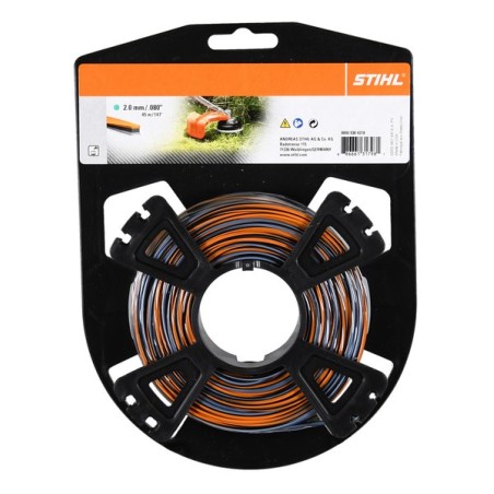 Bobina filo hi-tech a croce STIHL diametro 2.0 mm decespugliatore | Newgardenstore.eu