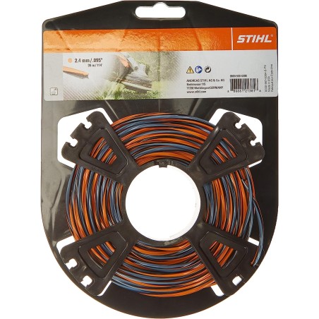 Bobina filo hi-tech a croce STIHL diametro 2.4 mm decespugliatore | Newgardenstore.eu