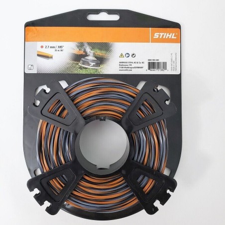 Desbrozadora STIHL hi-tech cross reel diámetro de hilo 2,7 mm | Newgardenstore.eu