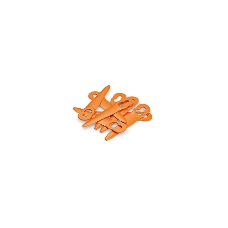 Set 8 coltelli lame lamette STIHL PolyCut 2-2 - 3-2 decespugliatore tagliabordi 40080071000