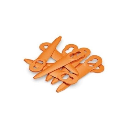 Set of 8 STIHL PolyCut 2-2 - 3-2 brush cutter blades 40080071000 | Newgardenstore.eu
