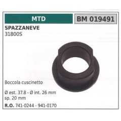 Boccola cuscinetto MTD spazzaneve 31800S 019491 | Newgardenstore.eu