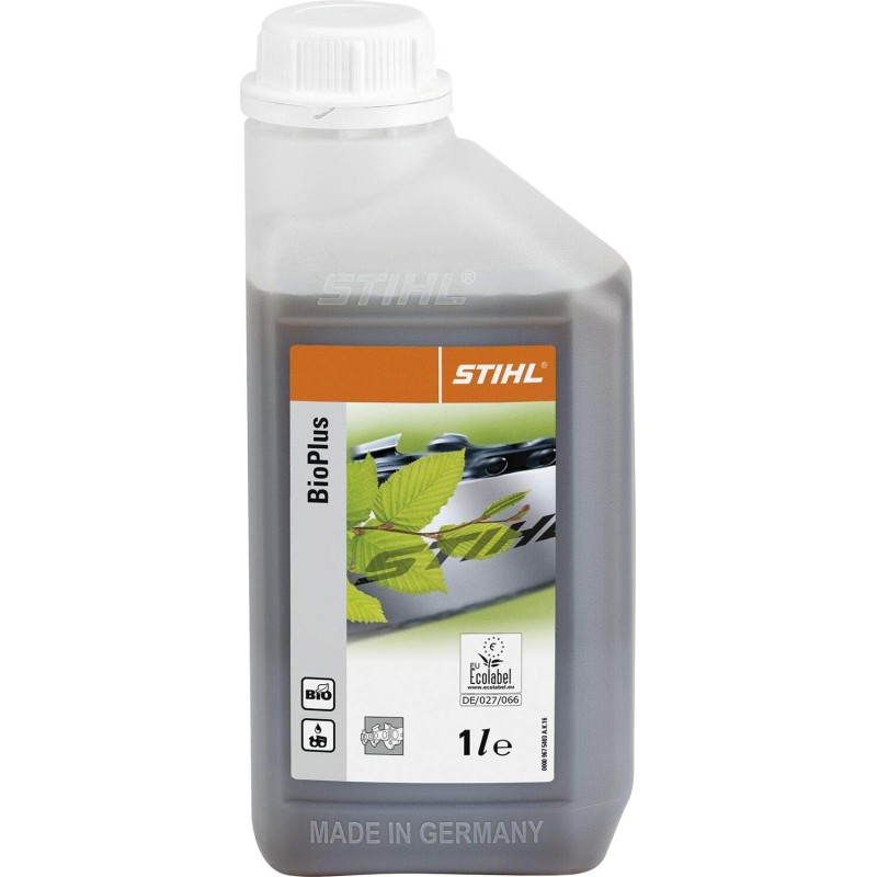 ORIGINAL STIHL BioPlus chainsaw chain oil in various sizes