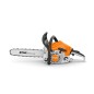 STIHL MS212 39 ccm Benzin-Motorsäge mit Kettenschiene und Schienendeckel