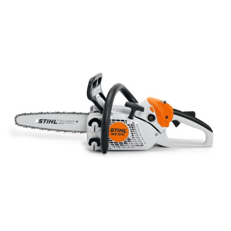 STIHL MS151C-E Motosierra de gasolina de 24 cc con barra de cadena de 25cm - 30cm y funda de barra | Newgardenstore.eu