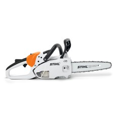 STIHL MS151C-E Motosierra de gasolina de 24 cc con barra de cadena de 25cm - 30cm y funda de barra