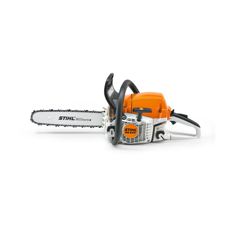 STIHL MS 241 C-M Petrol Chainsaw with 40cm - 45cm chain bar and bar cover