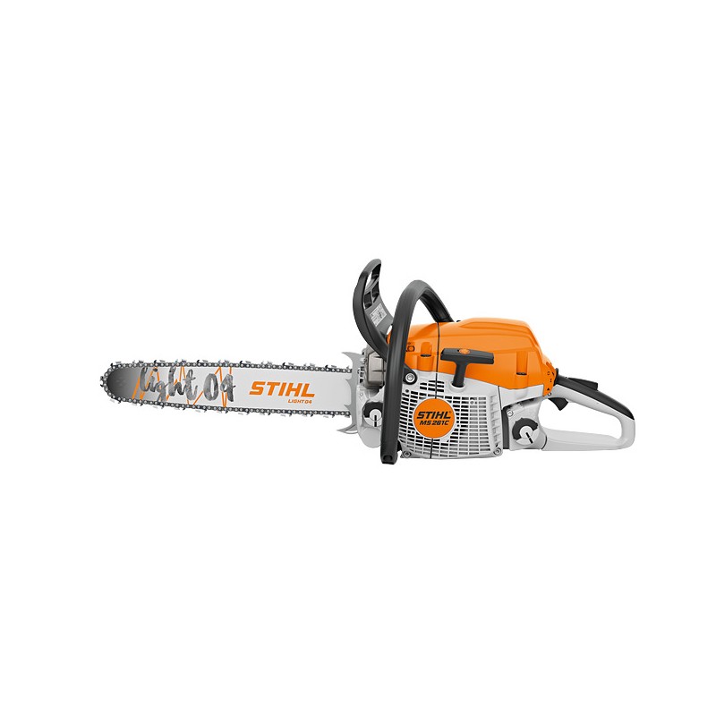 STIHL MS 261C-BM Benzin-Motorsäge mit 40 cm - 45 cm Kettenschiene und Schienendeckel