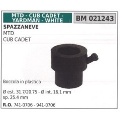 Casquillo de plástico quitanieves MTD 021243 | Newgardenstore.eu