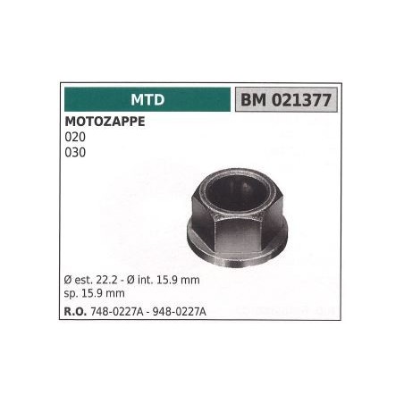 MTD rotary tiller bushing 020 030 021377 | Newgardenstore.eu