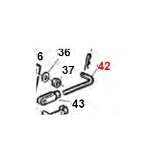 Tige de frein PDP TURBOGRASS ORIGINAL GIANNI FERRARI 01.40.00.0820