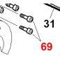 TCEI-Schraube M10x35 UNI 5931 Geomet32 ORIGINAL GIANNI FERRARI 00.90.07.0121