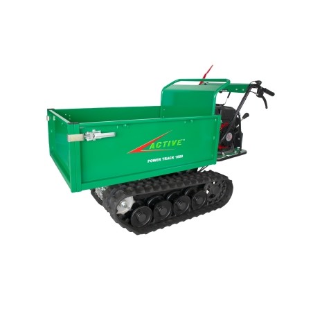 ACTIVE POWER TRACK 1600-H EXT articulated dumper with hydraulic tilting | Newgardenstore.eu