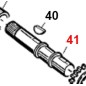 Eje de la caja lateral de la retroexcavadora ORIGINAL GIANNI FERRARI 01.40.00.0385