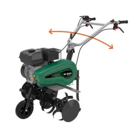 Motozappa ACTIVE AC 600 196 cc ampiezza lavoro 60-90 cm | Newgardenstore.eu