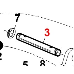 ORIGINAL GIANNI FERRARI Stecker für Fronthubarm 01.40.00.2690