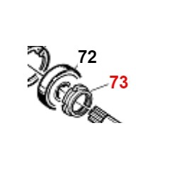 Ghiera M25x1.5 per terna 150RC 160SPR ORIGINALE GIANNI FERRARI 01.40.00.2532