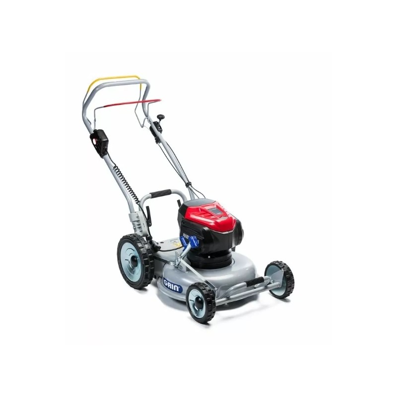 GRIN BM46A-82V CRAMER lawnmower with 8Ah battery and 4Ah battery charger cutting 46cm