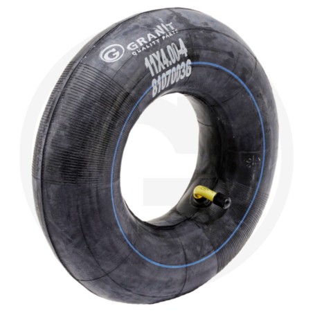 Inner tube with angle valve lawn tractor wheels 11x4.00-4 | Newgardenstore.eu