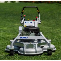 GRIN XM120A petrol lawnmower with Briggs&Stratton 500cc engine cutting 120cm hydro | Newgardenstore.eu