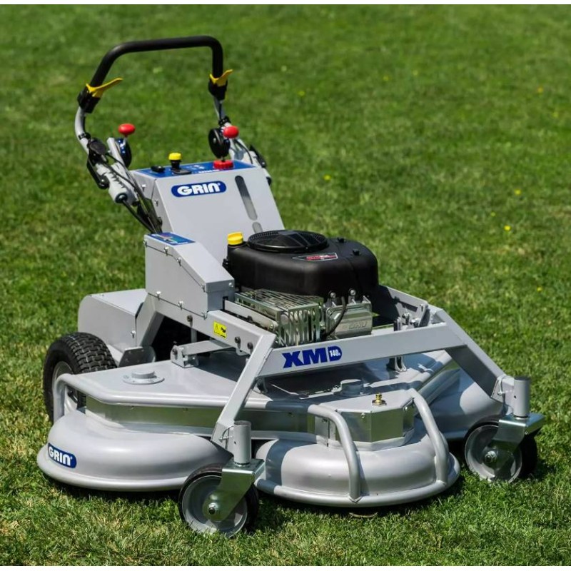 GRIN XM140A cortacésped de gasolina con motor Briggs&Stratton 500cc corte 140cm hidro