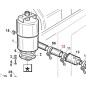 PVC-Rohr Modelle TURBO1 TURBO2 ORIGINAL GIANNI FERRARI 00.89.04.0038