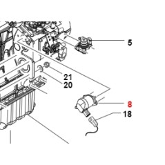 Solenoide arresto motore TURBOZ ORIGINALE GIANNI FERRARI 00.55.01.0641 | Newgardenstore.eu