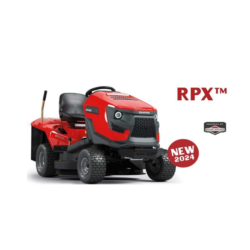 Tractor de césped SNAPPER RPX92 con motor Briggs&Stratton 656cc, 92cm de corte, 300L de recogida