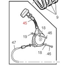 Drosselklappenhebel TURBO1 TURBO2 TURBO4 ORIGINAL GIANNI FERRARI 00.25.0070 | Newgardenstore.eu