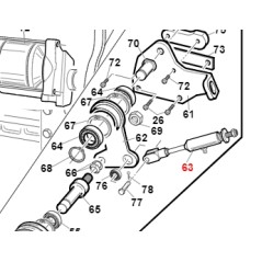 Motorriemenspanner TURBO1 ORIGINAL GIANNI FERRARI 01.90.00.2185 | Newgardenstore.eu